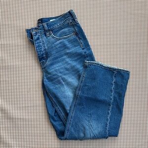 J. Crew Men's Straight Blue Jeans